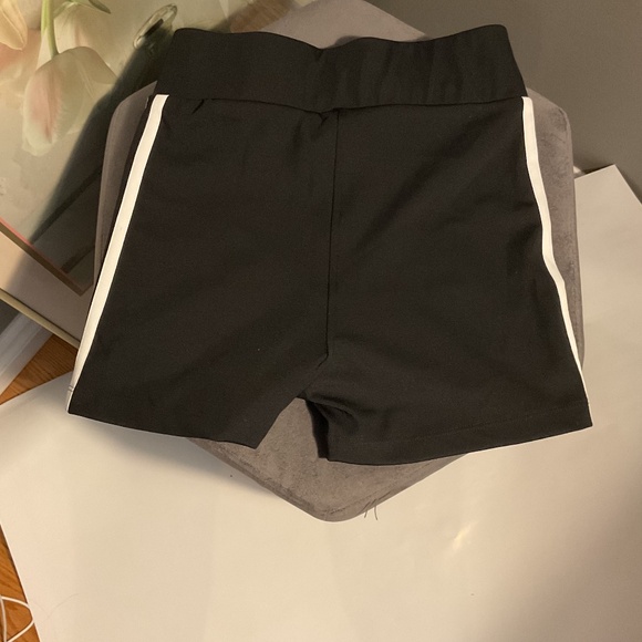 Adidas 3” women’s biker shorts (WORN ONCE, TAG NOT ATTACHED BUT STILL HAVE) - Picture 2 of 3